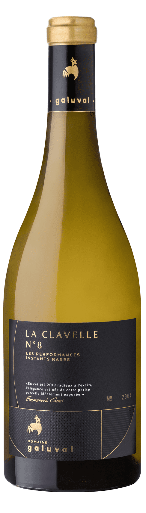 La Clavelle N°8 Les performances instants rares Vin de France 75 cl 2019