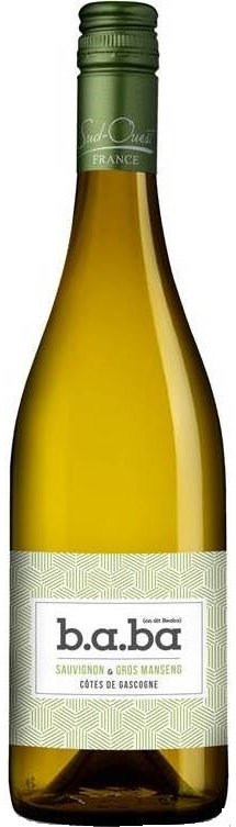 b.a.ba Sauvignon & Gros Manseng Côtes de Gascogne IGP 75 cl 2023