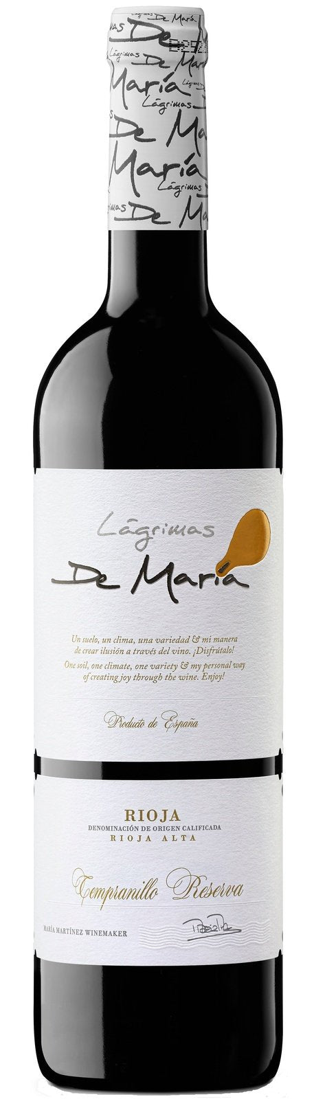 Lágrimas de María Reserva Rioja Alta DOCa  75 cl 2018