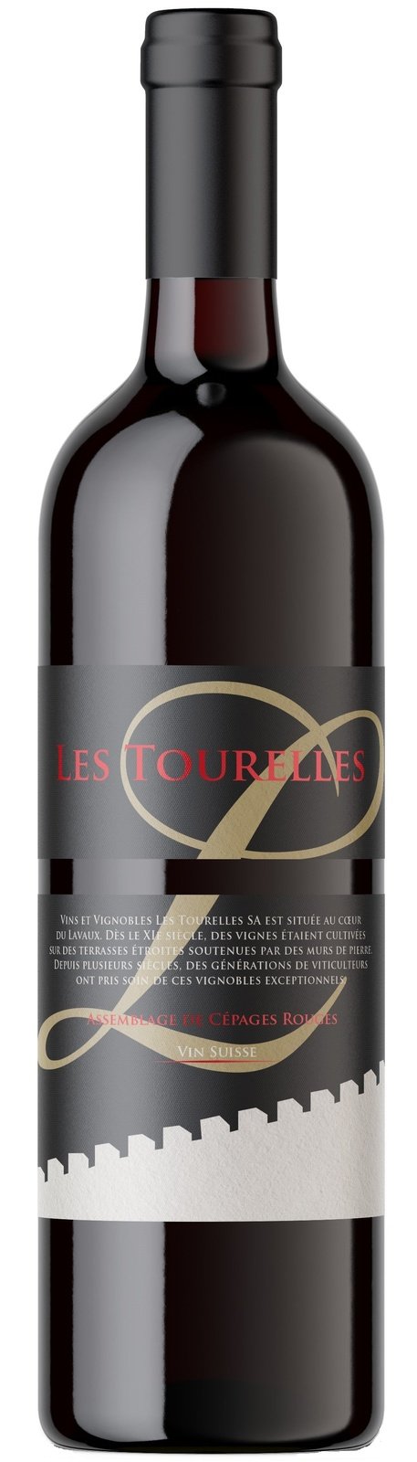 Le Tourelles Black Label Vin de Pays Suisse 75 cl 2022